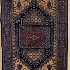 Blue Indian Tribal Size 120cm x 180cm